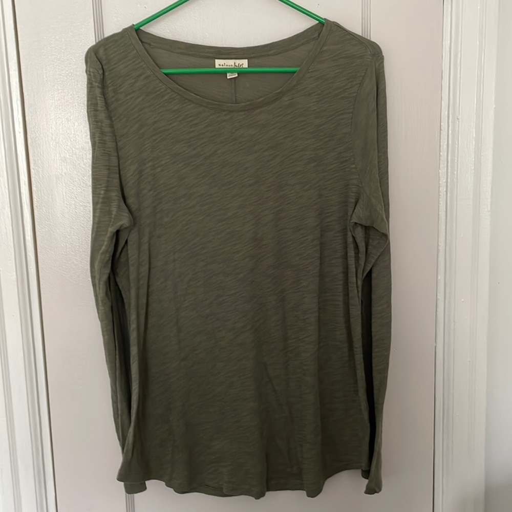 Long sleeve army green Long sleeve T-shirt